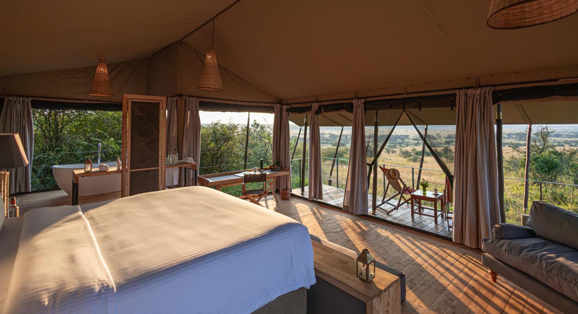 Saruni Eagle View Hotel Naboisho ภายนอก รูปภาพ